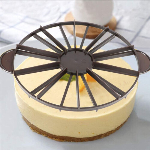2X Cake Slicer, Cake Divider Cake Portion  Round 10/12 Piece Bread Cake Cutter Equal Portion Cutter Slice 2