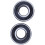 6Pcs 6202RS 15mm Inner 35mm Outer Single Row Deep   Bearing 6