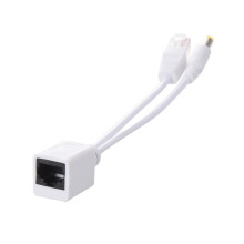 4X Passive Power over Ethernet PoE Adapter Injector + Splitter Kit 5v 12v 24v 48v
