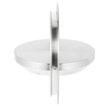 3X Kitchen Flap Lid Stainless Steel Flush Recessed Built-in Balance Flap Cover Trash Bin Garbage Can Trash Lid