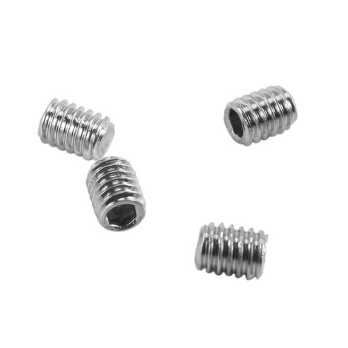 200Pcs M2.5 X 3mm Stainless Steel Hex Socket Set Grub Screws Headless Cup Point 1