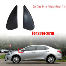 4x L+R Rétroviseur Triangle Porte Côté Miroir Triangle Couverture Garniture pour 2014-2018 60118-02120 60117-02120