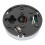 3X Replacement Electronic Safe Lock with Solenoid Lock & 2 Override Keys,Chrome Keypad Security Fireproof Safe Box 3