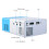 DP300 Mini Projector for Home Theater, Portable LED Projector with HDMI, USB, Blue 4