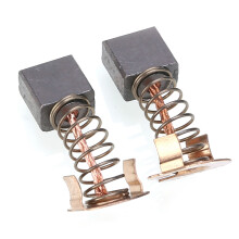 1 Par  Escovas de Carbono para Broca Elétrica Motors Peças de Reposição CB441 CB-441 CB-432 194435-6 BHR241 BHR202