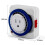 Outlet Timer  24 Hour Plug-in Electric Mechanical Outlet Timer  Outlet Mechanical Timing Socket US Plug 3