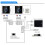 New Dual-Frequency Waterproof 125Khz+13.56Mhz Frequency RFID Card Reader Access Control Reader WG26/34 Output CC86R 8