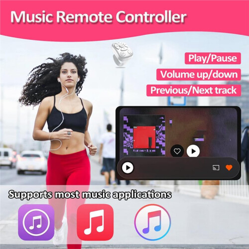 Scrolling , Remote for TikTok Clips & Tunes, for  Fingertip  Controller, with Camera Shutter 2