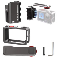 For Action 3/4/5 Pro Handle Grip Street Photography Camera Component Aluminum Accessories Handle Expansion Kit
