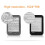 6 Inch E Ink eBook Reader 300ppi Display Adjustable Fonts Front Light 8GB Black 2