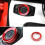 Car Styling Headlight  Cover Trim for  Mustang 2015+ red 4