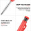 Solid Carpenter Pencil Set with 7 Refill Leads, Built-in Sharpener, Deep Hole Mechanical Pencil  Marking Tool 5