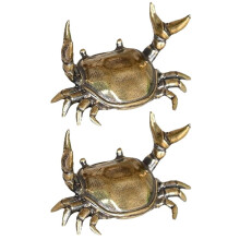 Crab Animal Statue Miniature Ornaments Home Office Desk Decoration Crafts Home Decor