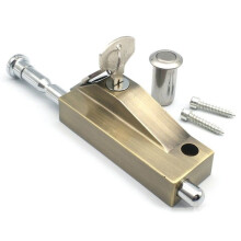 Revolving Door Door Frame Door Lock Double Door Spring Anti-Theft Interlocking Home Hardware Decoration B
