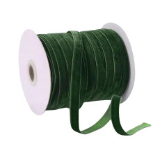 Cinta de Terciopelo de 50 Yardas y 10 mm para Envolver Regalos, Flores, Manualidades Hechas A Mano, Decoración, Accesorios de Costura para Ropa