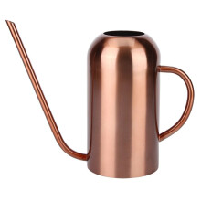 1.5L Watering Pot Plants Watering Can Stainless Steel Long Spout Watering Pot for Garden Flowers Plants Irrigation Tool