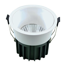 12W Narrow Spotlight Deep Cup Anti-Glare Embedded Wall Washing Lamp Household Lighting LivingRoom CeilingLamp(US),B