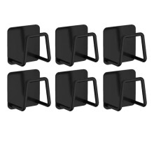 Soporte para Esponjas Cocina para el Hogar, Acero Inoxidable, para Fregadero, para Desagüe Esponjas, Soporte Almacenamiento Autoadhesivo, Ganchos