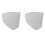 2X Left Car Front Door Plastic Cover Trim Shell for   E-Class W211 2003-2009 2117270148 Grey 1