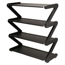 Simple Household Shoe Storage Artifact Z-Shaped Shoe Rack, Cute Shoe Rack Multi-Layer Assembly Shoe Rack A