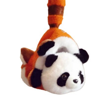 Panda Turns Into Raccoon Doll Pillow  Children'S Sleeping Bed Birthday Graduation Gift 45cm