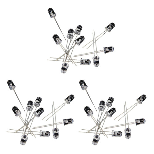 30 Pezzi 5mm IR LED Infrarossi Light Emitting Diode