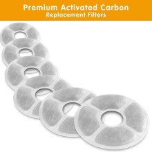 Carbon Replacement Filters for Pet Fountain - 12 Packs Concentrated Carbon Technology Filters
