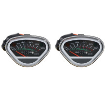 2X Motorrad Tachometer 100  / H Drehzahlmesser KilometerzäHler Instrument für  DAX 70