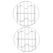 2X Pot Trivet with Handles for 6 or 8 Quart Pot Accessories Stainless Steel Pressure Cooker Trivet Pot Rack