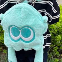 Octopus Backpack - Large Capacity, Plush Doll Shoulder Bag, Soft Stuffed Kawaii Animal, Ideal Gift for Fans and Girls, A