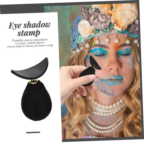Eyeshadow Stamp Silicone Applicator for Quick Crease Shape, TimeSaving Makeup Tool for Beginners 2