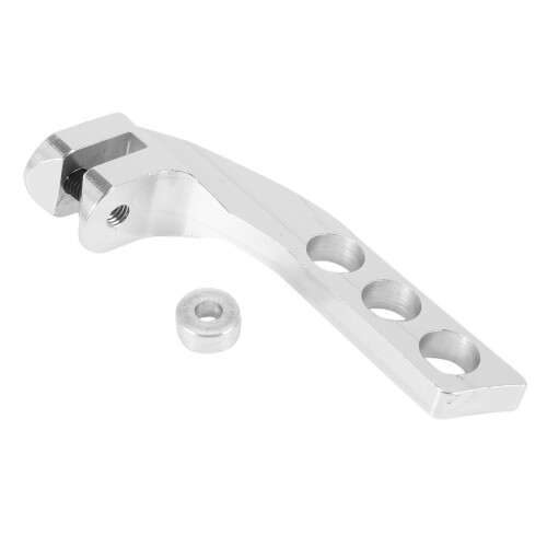2X Metal 4-Hole Transmitter Neck Strap Balancer Adjuster for Futaba X9D RC Remote Control,Silver Horizontal 2