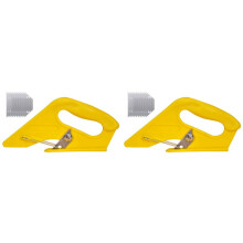2X Carpet Cutter, Carpet Cutter Tool Heavy Duty with 20 Extra Blades for Carpet,Wall Paper,Cardboard