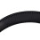 3X Bandeau Large avec Deux Rangees de Dents En Plastique Noir 7
