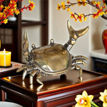 Statue D'Animal de Crabe Ornements Miniatures Décoration de Bureau à Domicile Artisanat Décoration de Maison