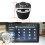 2X Universal Car Wireless Steering Wheel Control Button with LED Light 8-Key Functions for Car Android Navi Player Auto 7