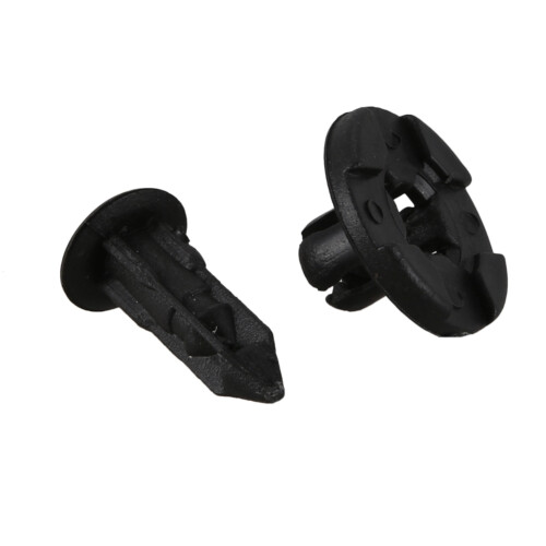 20 x Plastic Fastener Clip 8mm for 2