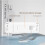 2X Large Digital Wall Clock Temperature and Humidity Week Display Electronic LED Table Alarm Clock 12/24H 1