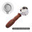 51mm for Delong Coffee Machine Handle Modified Solid Wood Handle Accessories Coffee Funnel Bottomless Handle 2