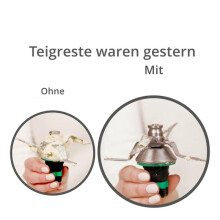 Passend für TM5 TM6 Teigvermeider Knetmesserkopf Einklemmschutz Mixerklinge Staubdichte Mixer Schutzhülle