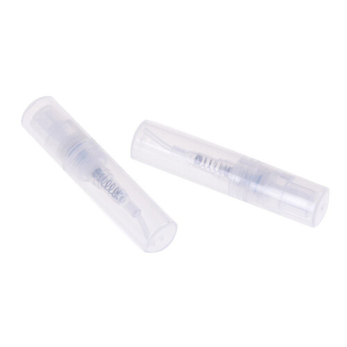 Transparent 2 ML Spray Plastic Bottle Spray Perfume Empty Sample Bottle Suitable for Travel Party 180Pcs 2