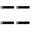 4X Tuya Intelligent Pressure Sensor for ZigBee Gravity Detection Automation Scene Linkage 400mm 1