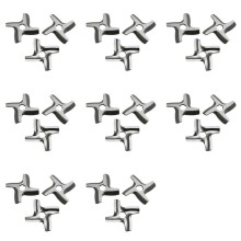 40x for Moulinex Meat Grinder Knife Mincer Blade Kitchen Appliance Parts for HV2 HV3 HV4 HV6 HV8 ME406 ME420 ME605 ME650