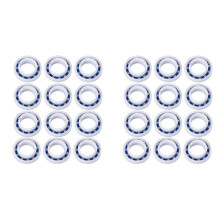 24 Pack Bearing Replacement Wheel for Pool Cleaner C60 C-60 180 280 Swimming Pool Cleaners Parts