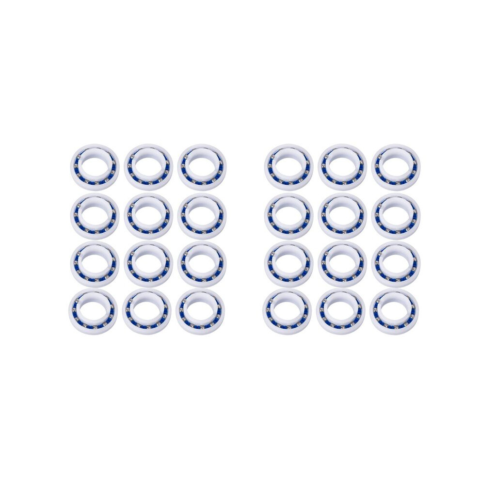 24 Pack Bearing Replacement Wheel For Pool Cleaner C60 C-60 180 280 Swimming Pool Cleaners Parts 6032251562987