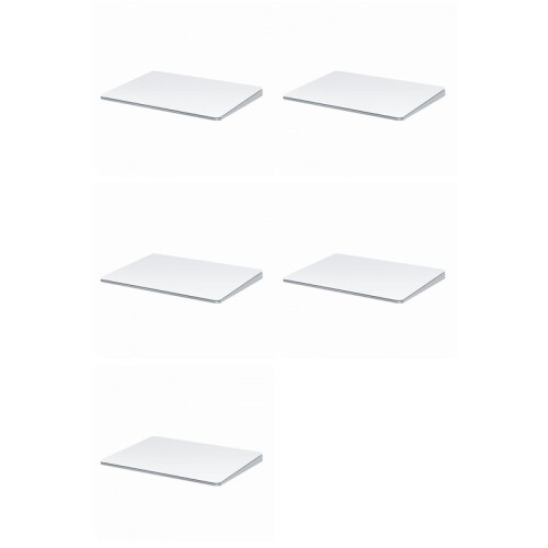 5X  Touchpad Multi-Function Gestures Trackpad Rechargeable Wireless Touchpad for Laptop IOS , White