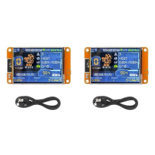 2X NMMiner NerdMiner V2 964KH/S Hashrate BTC Solo Lottery Miner ESP32 2,8 Zoll Display Bitcoin Crypto Lottery Miner