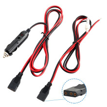 4x CB Radio Power Cord 3Pin Plug Cable 2-Wire with 12V 15A Radio Accessories Lighter for 880FM/PC78LTX GMRS Mobile Radio