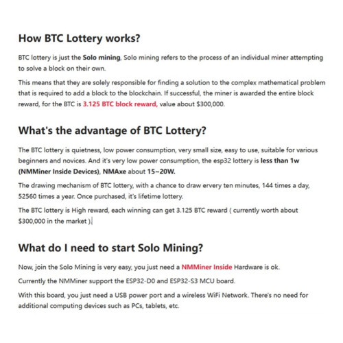 3X NMiner NerdMiner V2 411KH/S Hashrate ESP32 2.8 Polegadas  Display BTC Solo Lottery Miner Bitcoin Crypto Lottery Miner 2