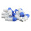 100Pcs 3 PIN Male Powercon Connector Signal Input Jack for  Light Stage Light Power Output 4